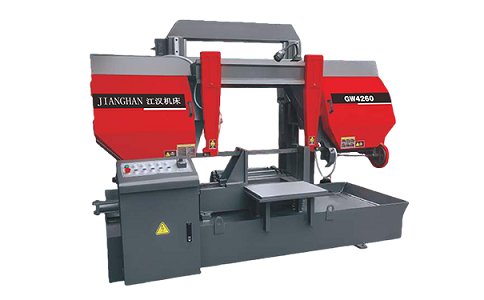 广宁龙门带锯床运行中途停止切割产生的原因是什么？